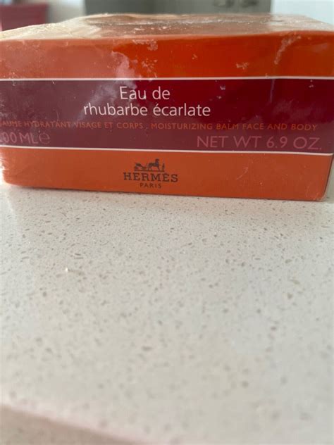 hermes rhubarbe ecarlate creme 